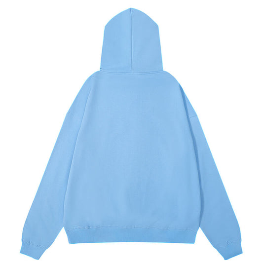 Spider Web Hoodie Blue