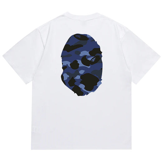 Color Camo Side Big Head Tee