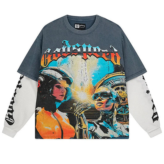 Chosen One Layered Long Sleeve T-Shirt