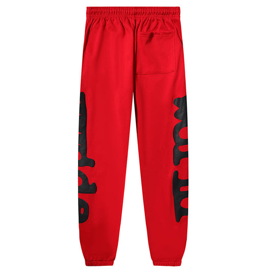 Spider Beluga Sweatpants Red