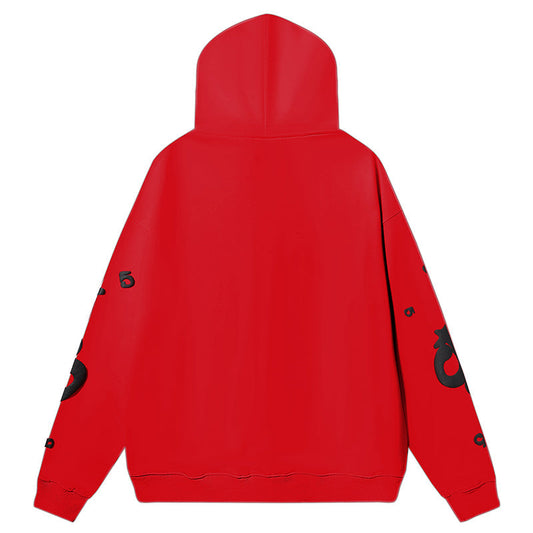 Spider Beluga Hoodie Red