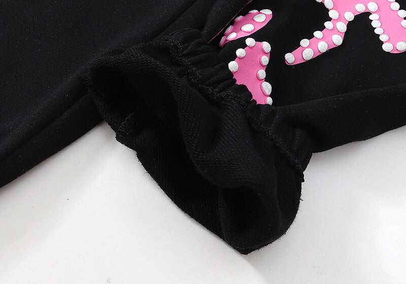 Spiderweb Sweatpants Black