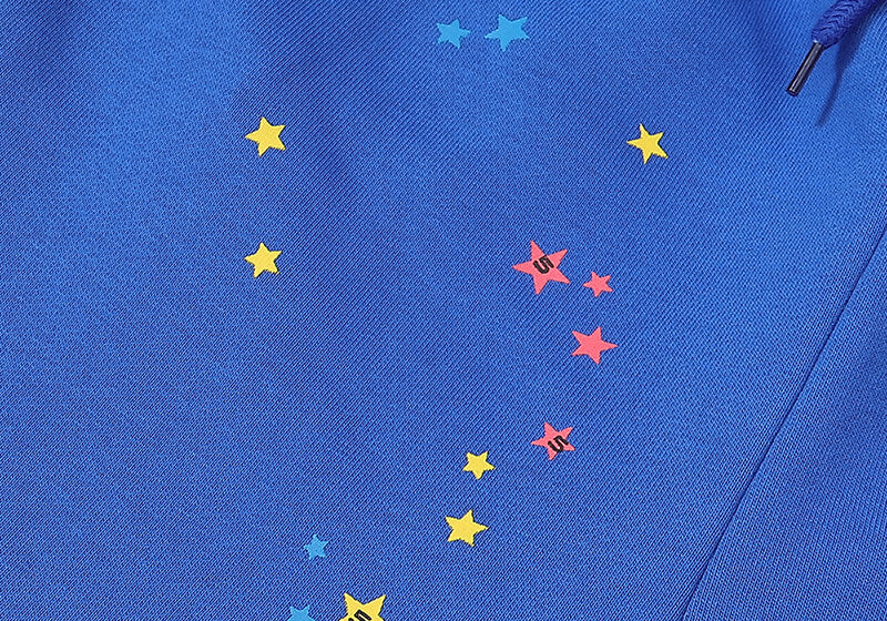 Spiderweb Sweatpants Blue