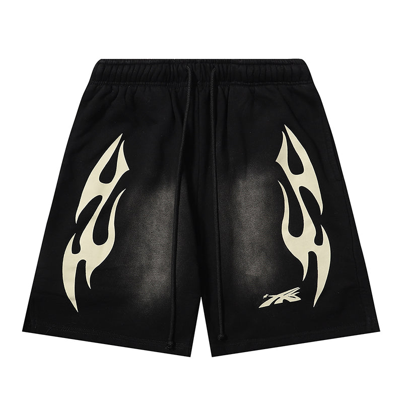 Flame Paradise Short Black