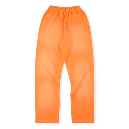 Fire Flared Sweatpants Orange