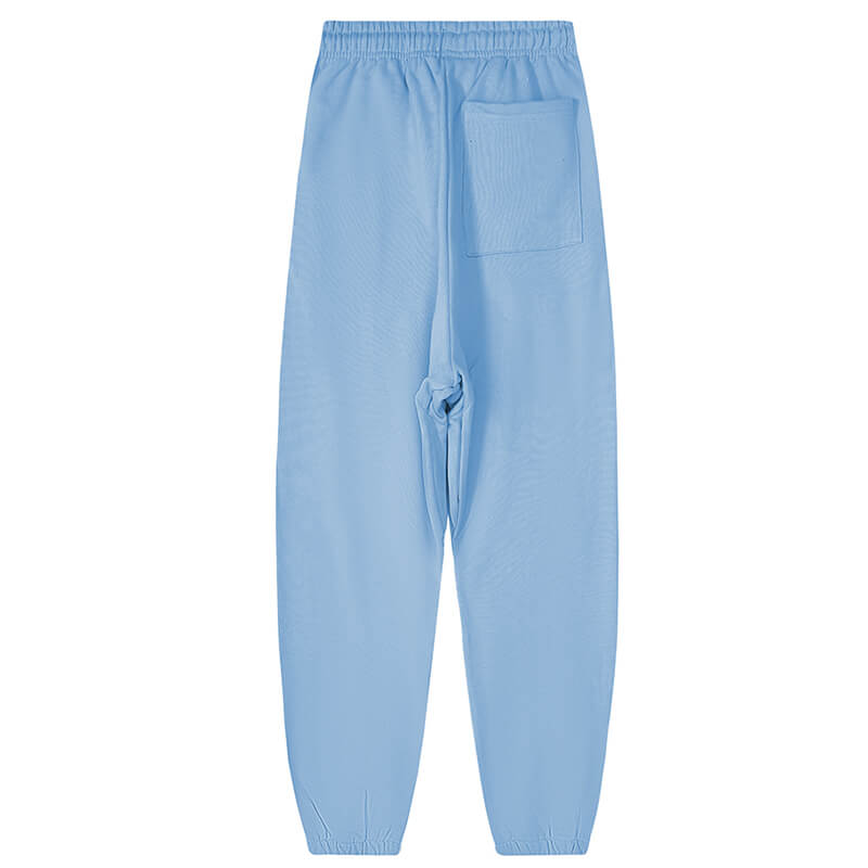 Spiderweb Sweatpants Light-Blue