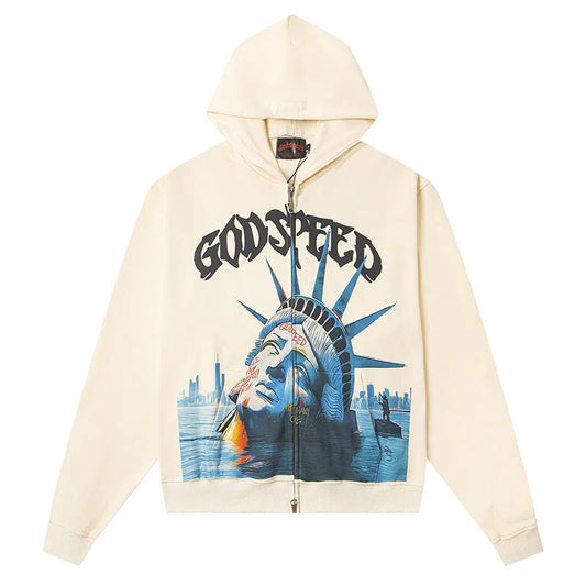 Sunken Liberty Zip Hoodie