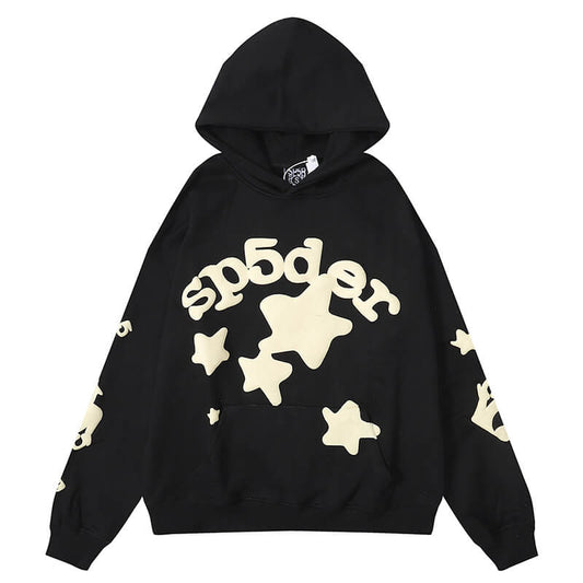 Spider Beluga Hoodie Black