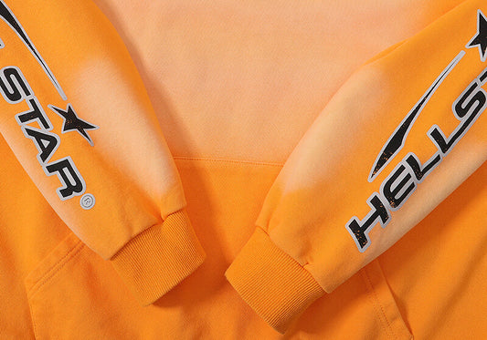 Fire Hoodie Orange