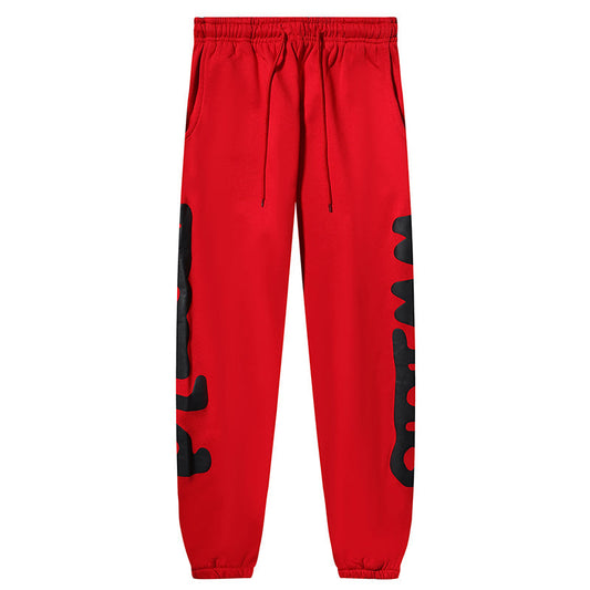 Spider Beluga Sweatpants Red