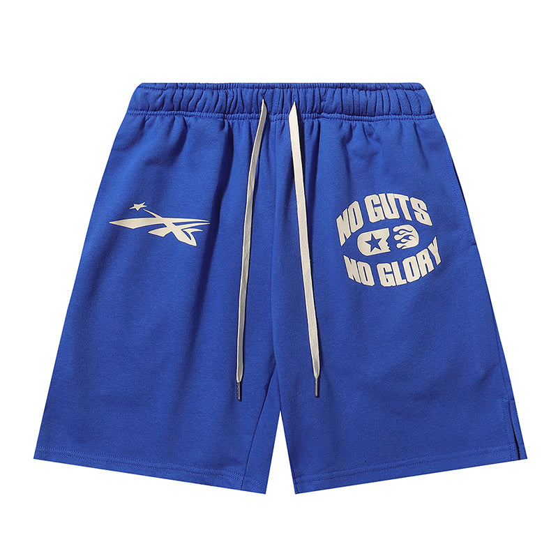 Logo Printed Short Blue