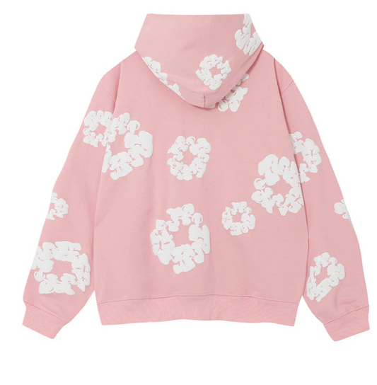 Luxury Cotton Wreath Hoodie
