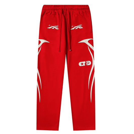 Sports Jet Red Sweatpants